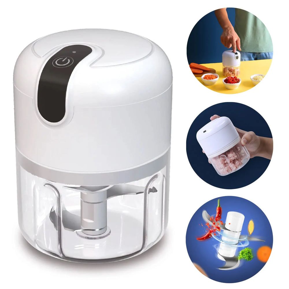 MINI PROCESADOR DE ALIMENTOS ELÉCTRICO