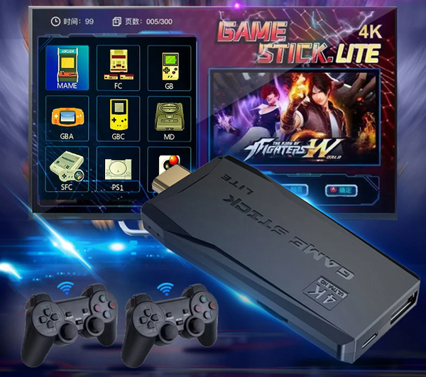GAME STICK 64GB + DE 1000 JUEGOS