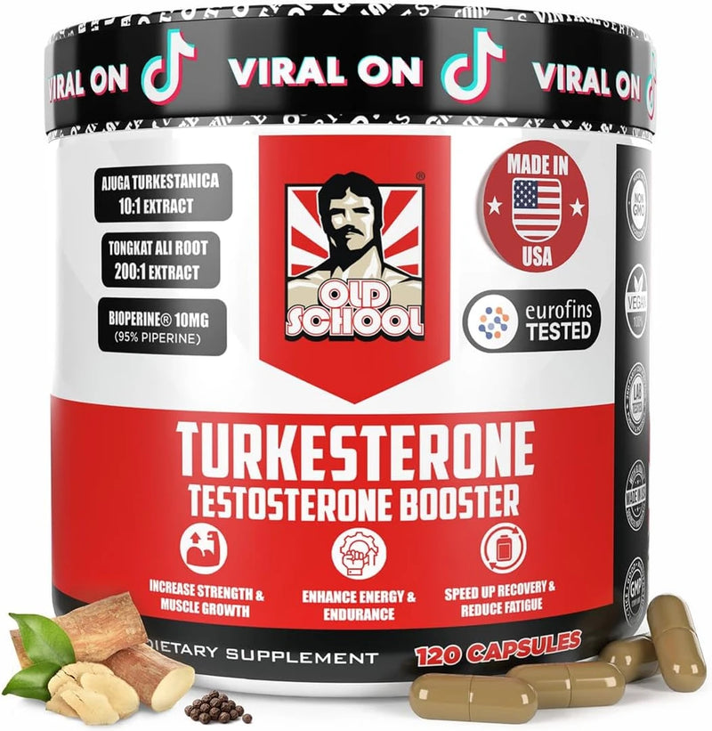 SUPLEMENTO DE TESTOSTERONA PARA HOMBRES – TURKESTERONA 1500 MG