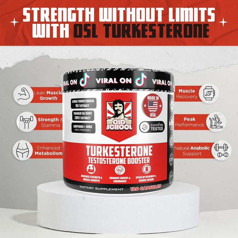 SUPLEMENTO DE TESTOSTERONA PARA HOMBRES – TURKESTERONA 1500 MG
