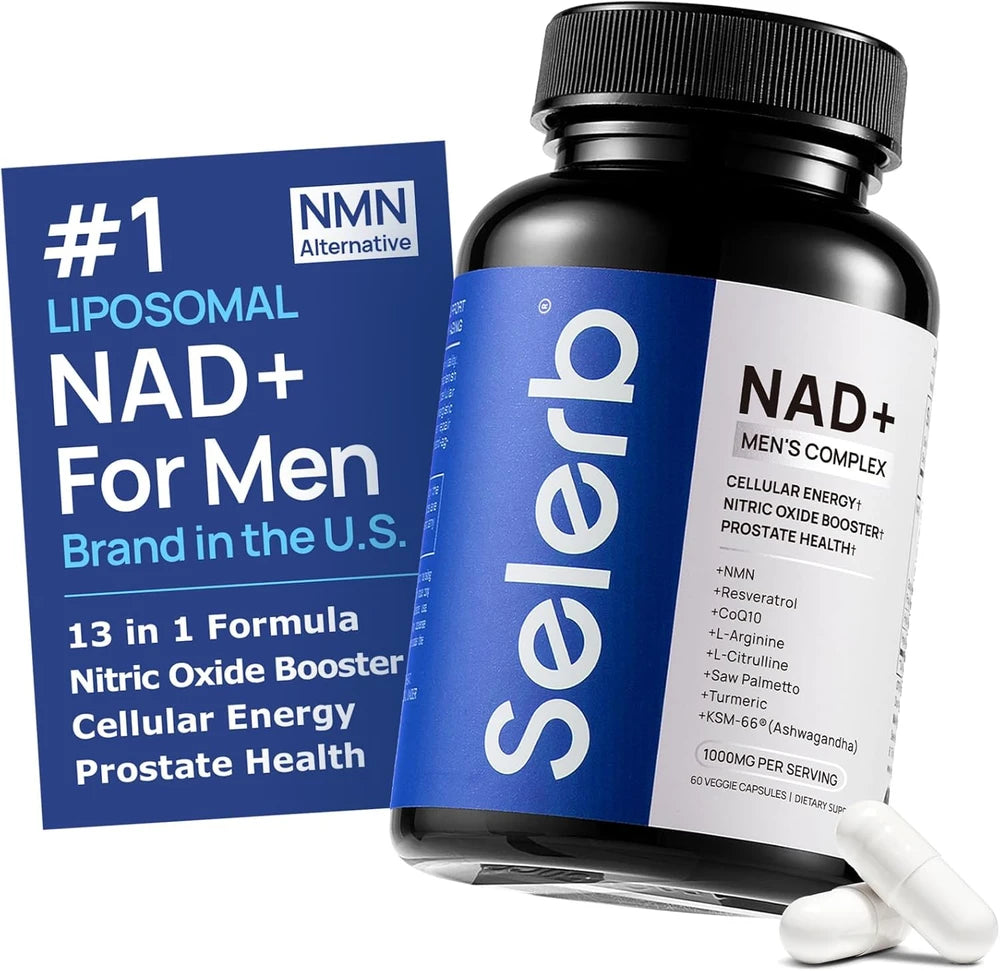 SUPLEMENTO NAD PARA HOMBRES CON RESVERATROL