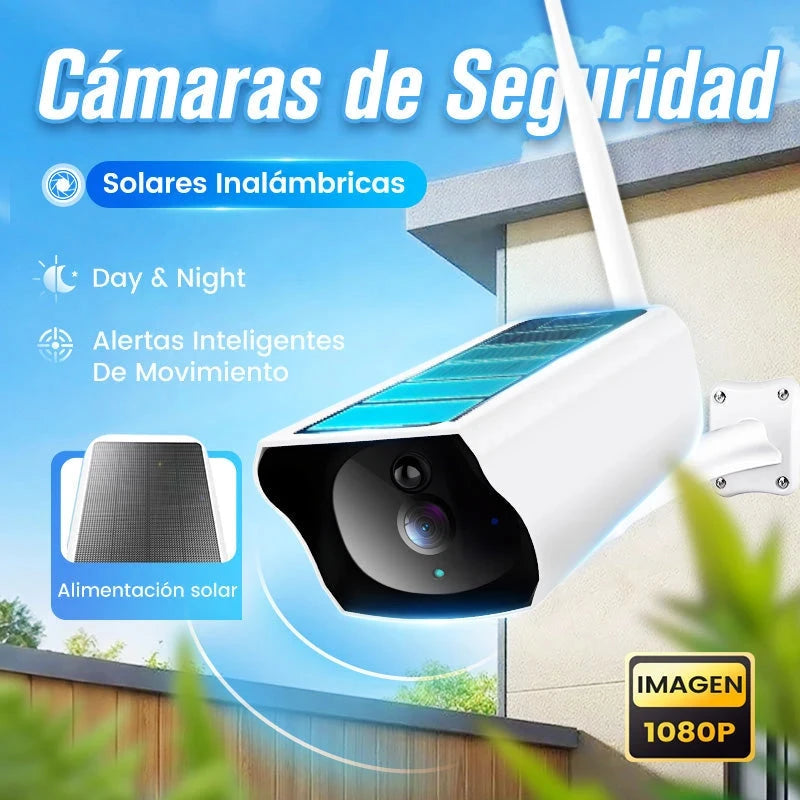 CÁMARA SEGURIDAD SOLAR INALÁMBRICA