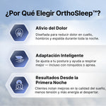 ORTHOSLEEP ALMOHADA CERVICAL VISCOELÁSTICA