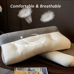 ALMOHADA CERVICAL ERGONÓMICA DE PLUMÓN