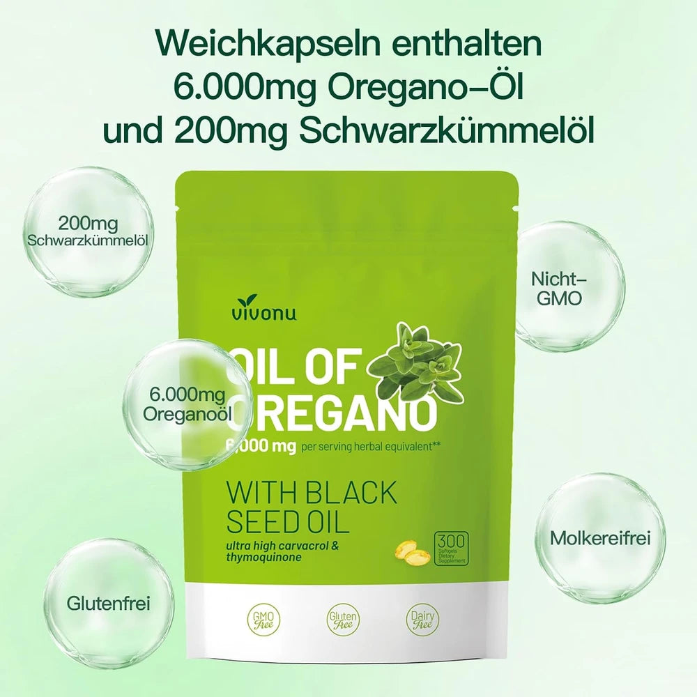 VIVONU SUPLEMENTO DE ACEITE DE OREGANO