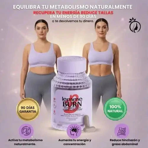 CÁPSULAS NATURALES PARA HINCHAZÓN Y ENERGÍA