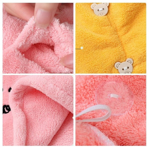 TOALLA GORRO SECADO RÁPIDO PACK X3