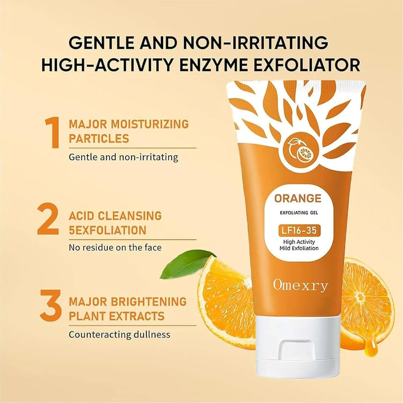 GEL EXFOLIANTE ENZIMÁTICO DE NARANJA