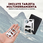 SHONA MULTIHERRAMIENTA ACERO INOXIDABLE CAMPING