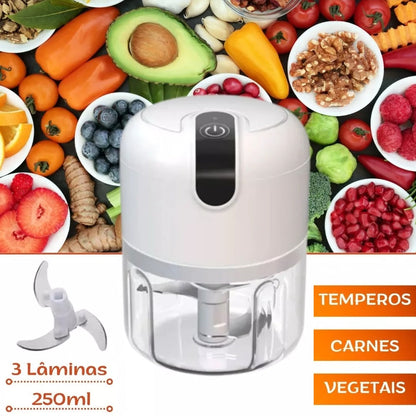 MINI PROCESADOR DE ALIMENTOS ELÉCTRICO