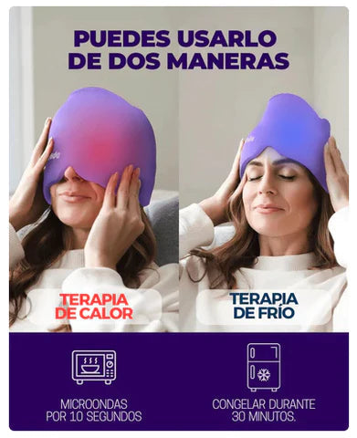GORRO EN GEL ANTI MIGRAÑA