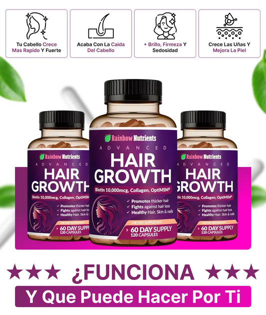 HAIR GROWTH ADVANCED - SIN AZUCAR