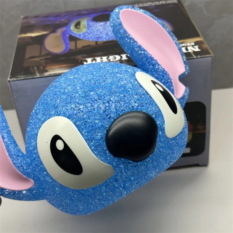 LÁMPARA STITCH - PROYECTOR TIPO CRISTAL